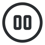 Pause Circle SVG Icon